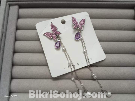 Butterfly earring